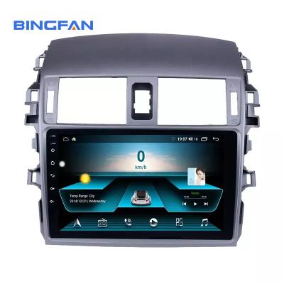 China GPS WIFI BT Easy Link Touch Screen Android 10 Car Radio Para Toyota Corolla 2007-2013 9 polegadas Android Car Stereo à venda