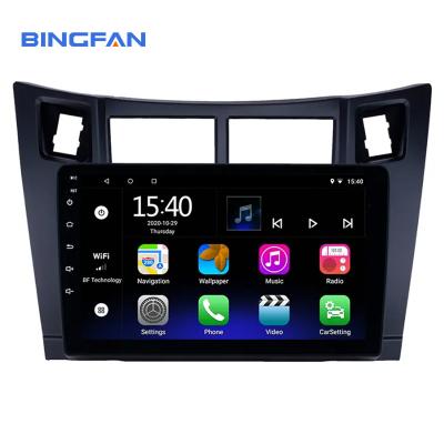 China 9 Inch 2 din GPS Navigation System Touch Screen Android Video Car Radio for Toyota Yaris 2005-2011 Car DVD player for sale