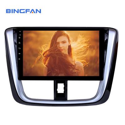 China 8 Core Car Dvd Player Wifi 10 Inch 2 din IPS Android 10 Car Stereo Car Dvd Monitor For Toyota Vios Yaris 2014 2015 2016 for sale