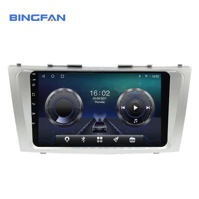China Venta al por mayor Sistema Android 10 pulgadas GPS Radio automático 4+32 GB pantalla táctil Video de coche estéreo para Toyota Camry 2006-2011 en venta