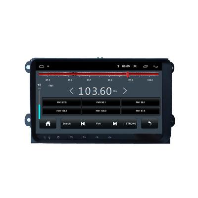 China 9 inch Android 8.1 Car DVD Stereo Player with Reversing Camera for VW Universal Te koop