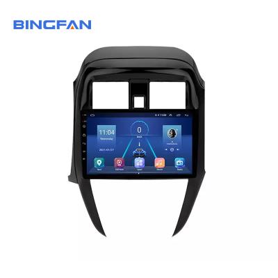 中国 10 Inch Android Car GPS Navigation Audio System Car Radio WIFI BT FM Video Player For Nissan Sunny 2014-2019 販売のため