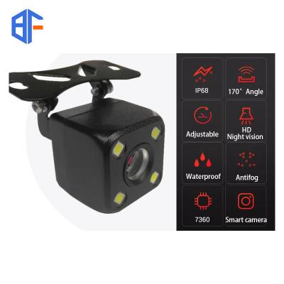 China BF Universal 360 Bird View Camera Waterproof Night Car Camera With Wiring 4 LED for sale