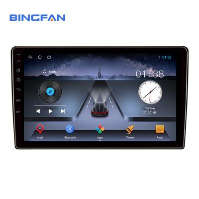 China 9 Inch Double Din Android Car Stereo 4 Core Wifi Multimedia GPS for sale