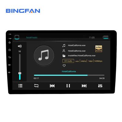 China 8 Core 2 Din Car DVD Player Android 10 System 9 Inch 4+64GB Navigation Car Radio for sale