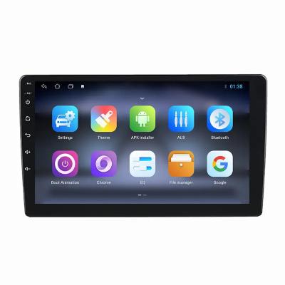 China 9 polegadas Android Touch Screen Radio Car DVD Player 4 núcleo Multimedia Player Mirror Link FM GPS WIFI rádio estéreo à venda