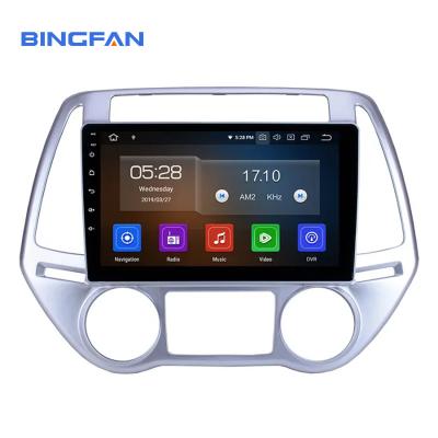 China Wifi BT Support Bluetooth Car Stereo 9 Inch For Hyundai I20 Manual Auto for sale
