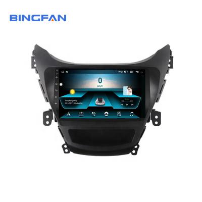 China Supply Android 10 Car Multimedia Player For Hyundai Elantra 2012-2013 Car Radio With A Reverse Camera For Free for sale