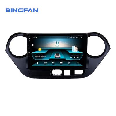 China 2 Din 9 Inch WIFI Touch Screen Android 10 DVD Player Car For HYUNDAI I10 Grand I10 LHD 2013-2016 Car Radio for sale