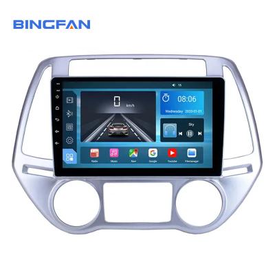China 4G WIFI Android 10 8 Core Android Player For Hyundai I20 Manual Auto AC 2012-2014 Head Unit Wireless Carplay Auto for sale