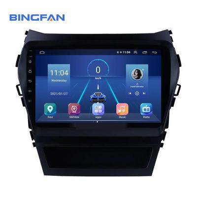 中国 9インチ Android 10.0 カー DVD プレイヤー GPS ナビゲーション カー ラジオ ヘッドユニット Hyundai IX45 Santafe 2013-2017 販売のため
