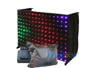 Китай SMD RGB P20 гибкий светодиодный занавес изображения эффекты DMX512 формы звезды шторы продается