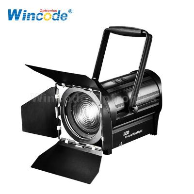 China 300W LED Fresnel Spotlight Linear dimming Professional For Studio TV Station for sale