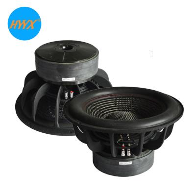 China Dual 4ohm Speaker 15 Inch 2000W RMS Car Amp Woofer for sale
