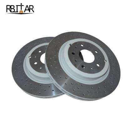 China 228411 Pads Brake Disc Rear Disc Sets For Maserati GranCabrio for sale