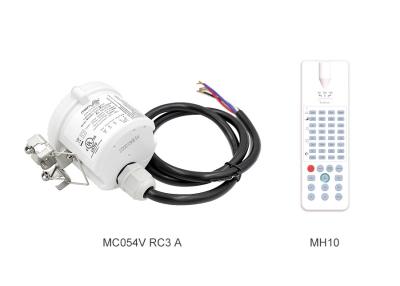 中国 IP65評価の保証ライト モーションセンサーMC054V RC最高の土台の高さ3つのシリーズの15mの 販売のため