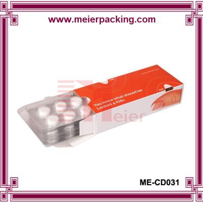 China OTC medicine drug paper box packaging ME-CD031 for sale