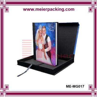 China Custom Handmade Album Photo Paper Box/Wedding Favor Printed Rectangle Photo Album Gift Box  ME-MG017 for sale