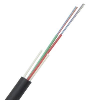 China 12 Core 24 Core Fiber Optic Cable With Two Loose Tube FRP LSZH Sheath for sale