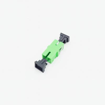 China Flangeless SC Simplex Single Mode Adapter For CATV Telecommunication for sale
