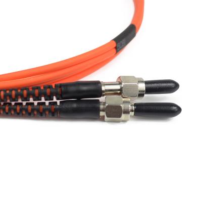China Industrial FTTH Simplex Fiber Cable Patch Cord With SMA 905 Connector for sale