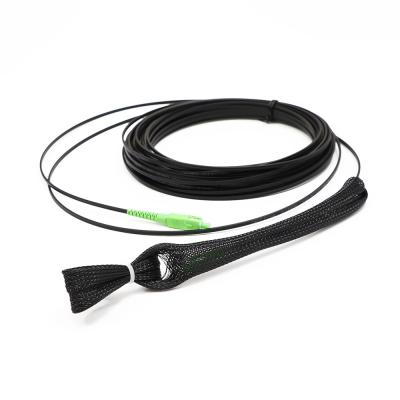 Chine Câble équipé noir de fibre, extrémité du noyau un de la corde de correction de Sc RPA 1 avec le clou de tirage à vendre