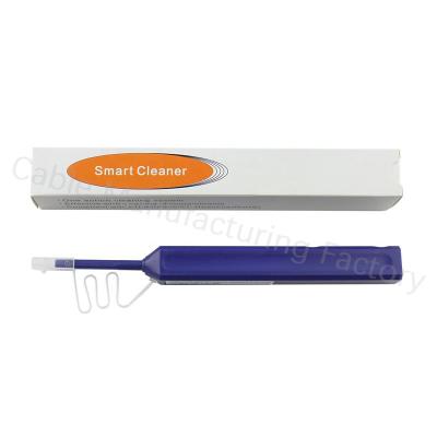 China 1.25mm Ferrules Fiber Cable Accessories ,  LC MU One Click Fiber Optic Cleaning Pen for sale