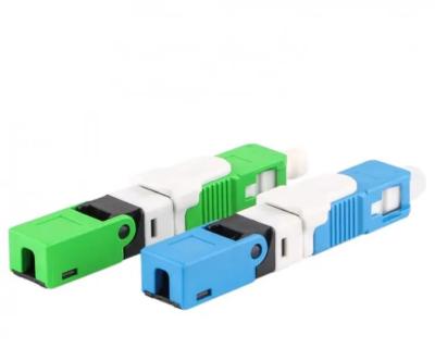 China Customized Fiber Optic Connector , Fast SC Connector RoHS Compliant for sale