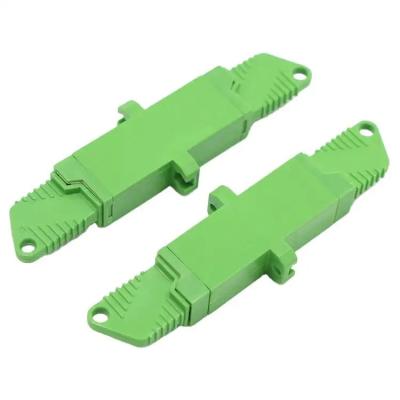 China Simplex Fiber Optic Adapter , SM SX E2000 APC Adapter With Flange for sale