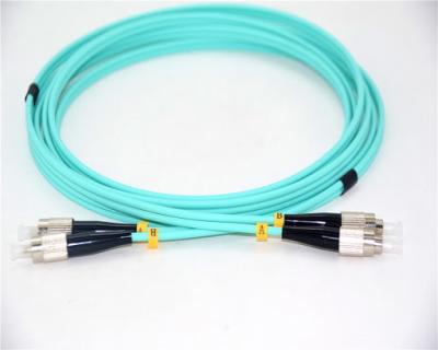China OM3 Fiber Cable Assembly Fiber Optic Jumpers Or Patchcords 5.0mm for sale
