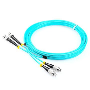 China LC ST SC Connector 3m Fiber Optic Cable Assembly IEC60332-1 Flame Rating for sale