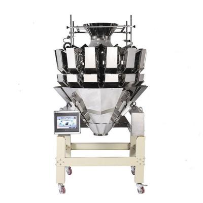 China High Speed Cherry Tomato Frozen Food 14 Head Weigher Combination Scale With 2.5L Hopper for sale