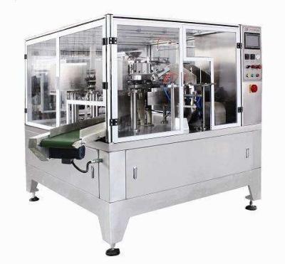 China Food Grade SS304 300mm Premade Bag Packing Machine for sale