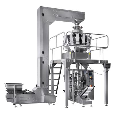 China 200g 500g Sugar Multihead Weigher Packing Machine High Speed 60bags/Min for sale
