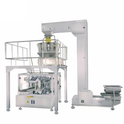 China Doypack Rotary Ziplock Premade Pouch Fill And Seal Machine for sale