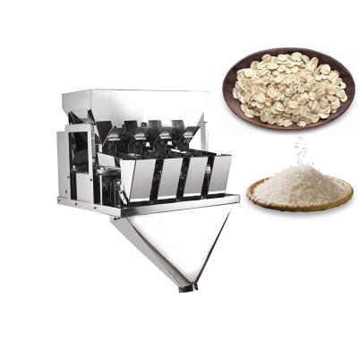 China 316SS 304SS 4 Head Flour Grain Bean Packaging Machine For Small Business for sale