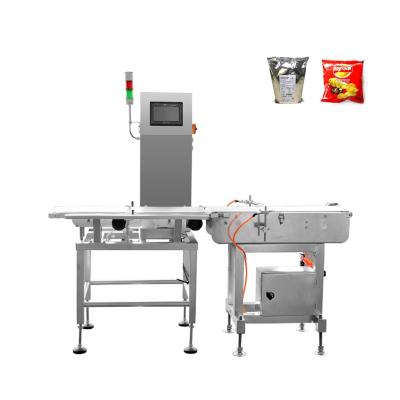 China Shifter Rejector Automatic 304SS High Speed Check Weigher 70m/Min for sale