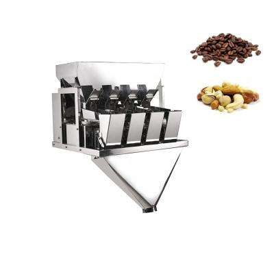 China 2/4 Heads Linear Weigher Packing Machine for Grain Nut Coffee Bean for sale