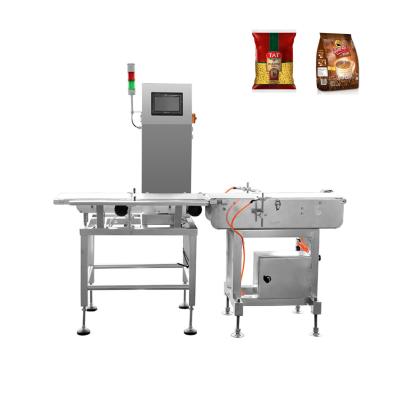 China Zero Tracking Online Check Weigher Machine For Food Package 140pcs/Min for sale