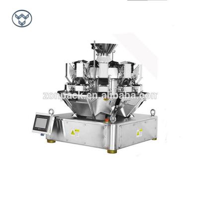 China CE Certication Mini 10/14head Multihead Weigher for Cbd Flowers Packing for sale
