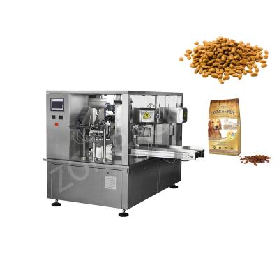 China Cashew Nuts Packing Flat Pouch Rotary Packing Machine CE Certification for sale