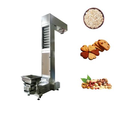 China Oatmeal Cookies Nuts Transport Z Type Bucket Conveyor CE Certification for sale