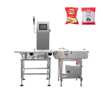 China Food Packing Weighing Check Weigher 304SS Frame Automatic Zero Tracking for sale