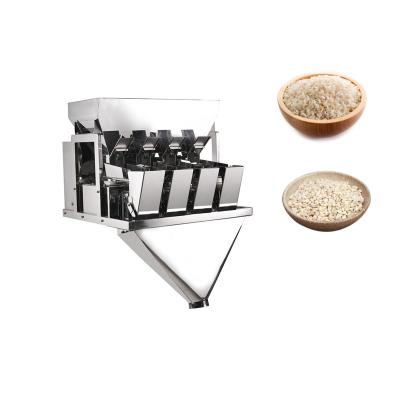 China Automatic Beans Grain 4 Heads Linear Weigher Packing Machine 1000g 2kg for sale