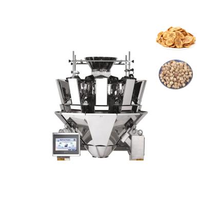 China Frozen Food Banana Chips Spice Multihead Weigher Automatic for sale