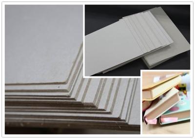 China Thickness 1.28mm Grey board for printing industry / education / exercise books for sale