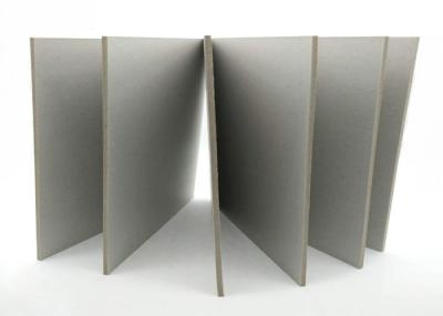 China AA Grade Durable and Folding Resistance Book Binding Cover Board Two Side Gray for sale