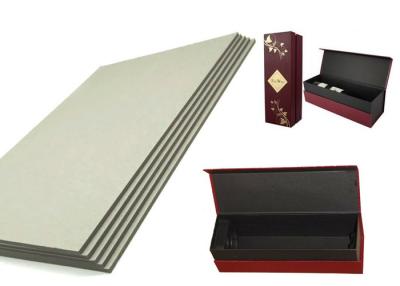 China Environment Degradable Grey Board 2mm for making gift boxes / Wine boxes for sale