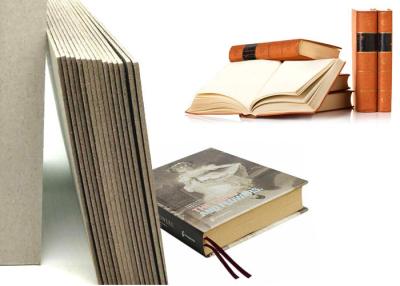 China Grey Laminated Book Binding Cover Board , 1.5mm Book Boards For Binding for sale