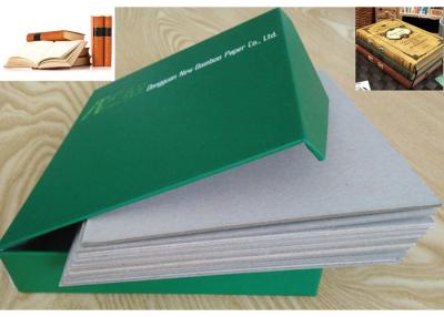 China Cartulina sin recubrimiento del atascamiento de libro del conglomerado del gris de 2m m para el material de la cubierta de libro en venta